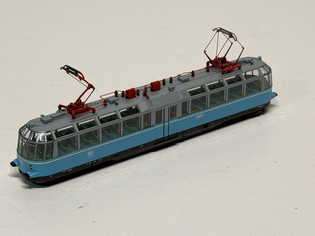 Märklin H0 - 37581 - Modelltåg (1) - Elektriskt tågset ''Gläserner Zug'' från DB, ljud - DB #2.1