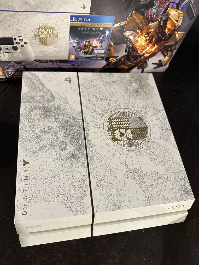 Sony - Playstation 4 (PS4) - 500GB (Destiny Taken King Console Bundle) - Videospillkonsoll + spill - I original eske #1.0