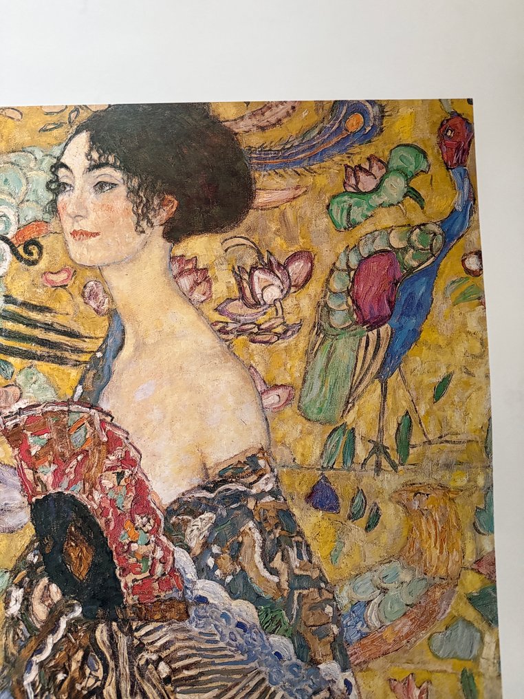 Gustav Klimt (1862-1918) - La femme à l'éventail #1.0
