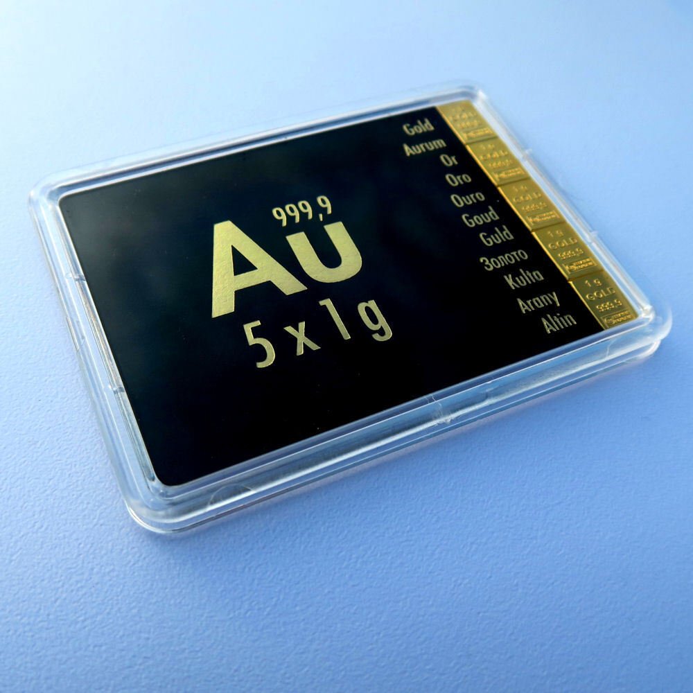 5 grams - Gold .999 - ESG / Valcambi SA - With certificate #2.1
