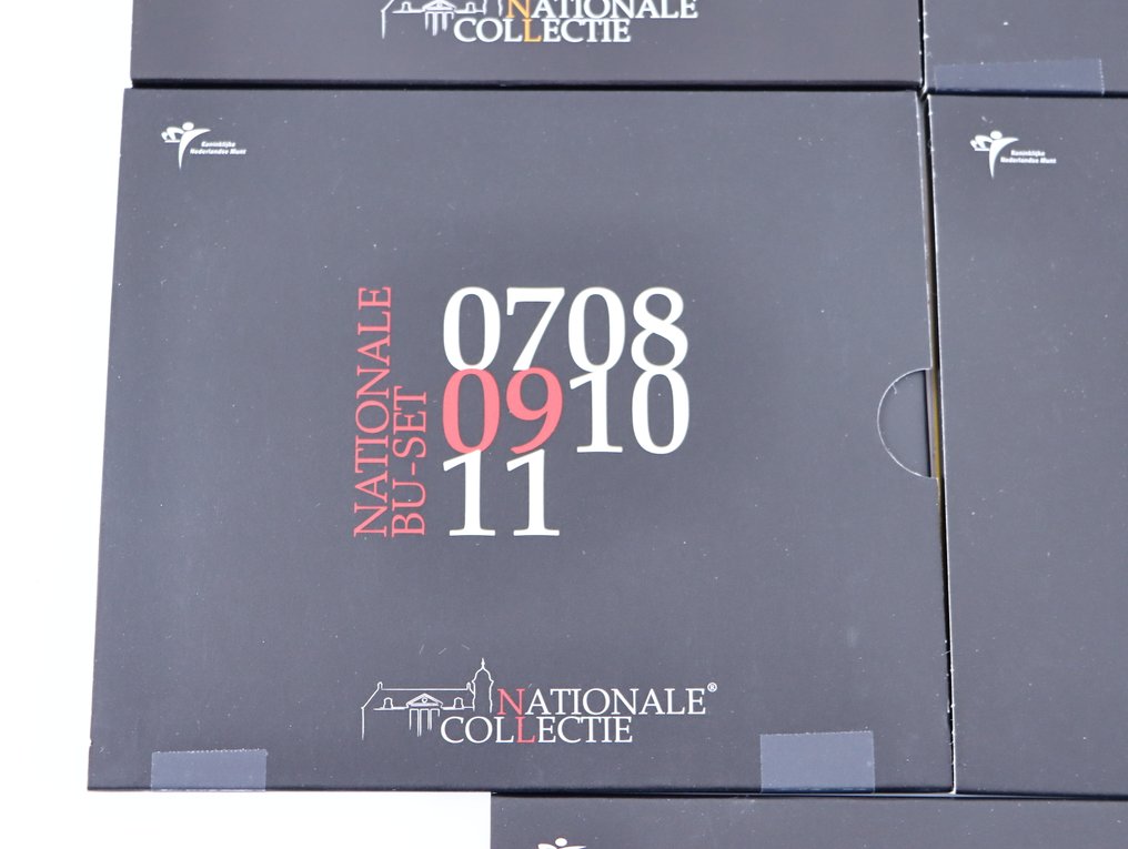 Netherlands. Year Set (BU) 2007/2011 (5 sets)  (No reserve price) #4.3