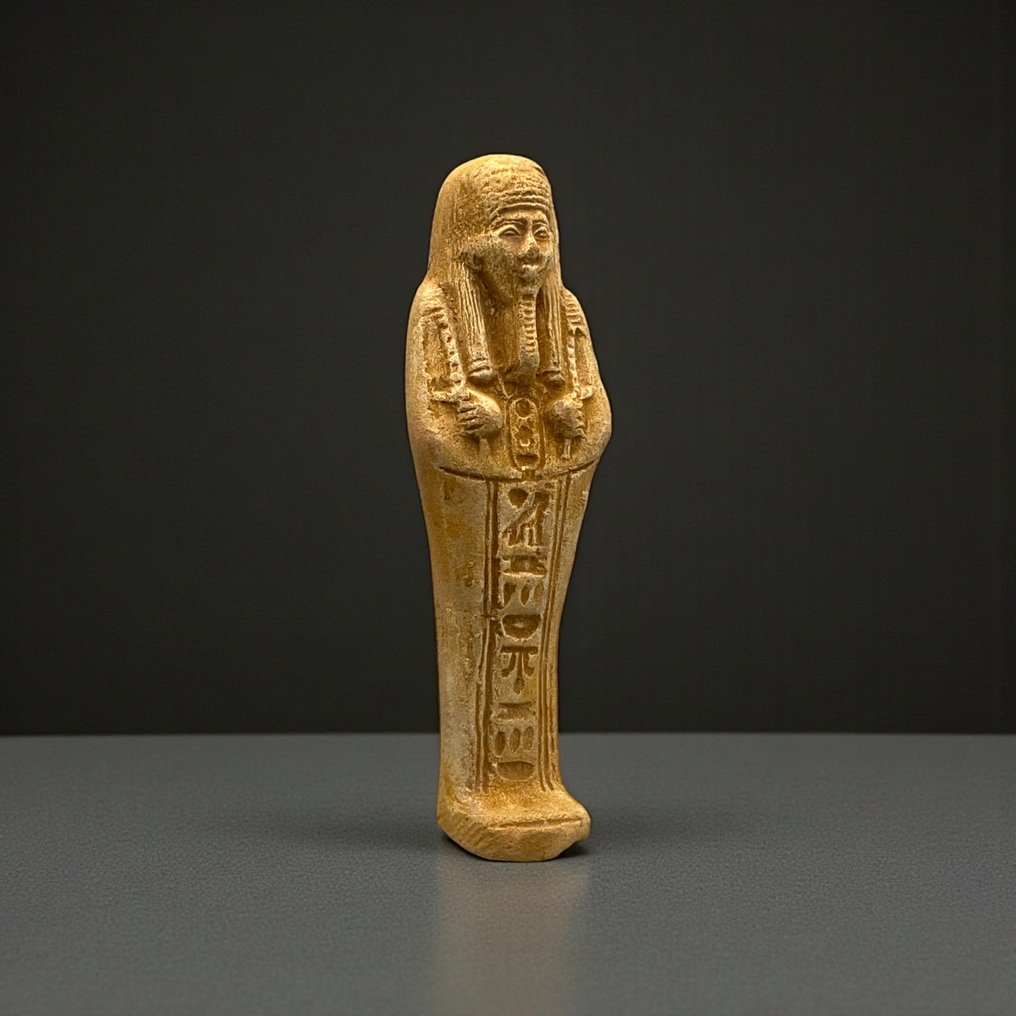 古埃及的复制品 乌沙布提雕像与象形文字  (没有保留价) #1.0