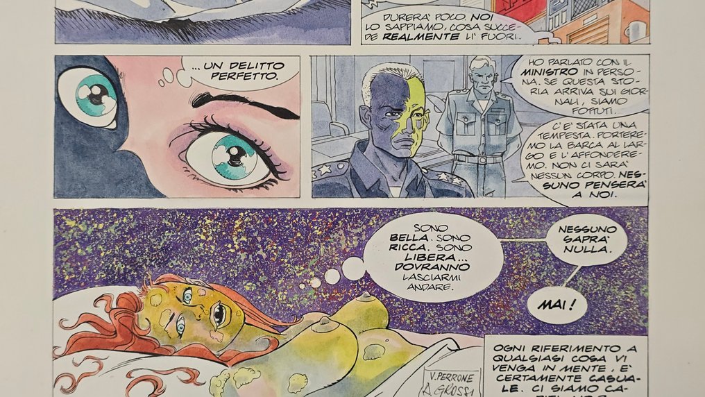 Grossi, Danilo - 1 Original page - Delitto Pefetto #3.2