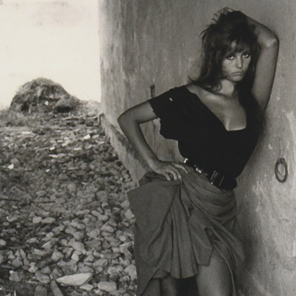 Caio Garruba (attribuée à) - Claudia Cardinale Rome Juillet 1960 #1.0