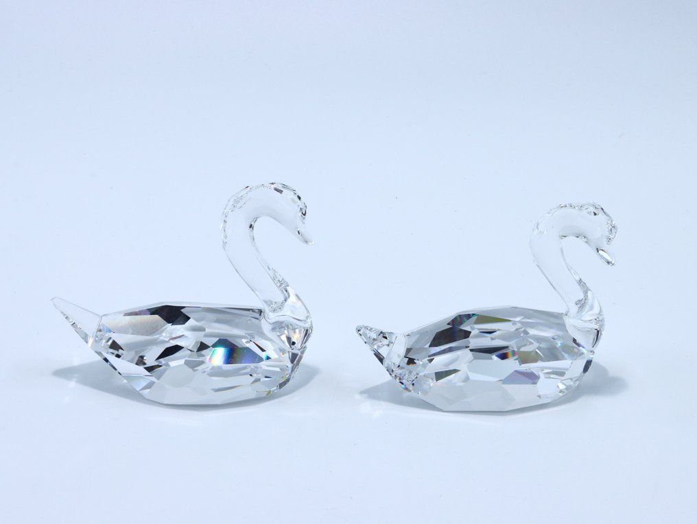 Figure - Swarovski Crystal - Zwanenpaar (Unboxed) - Crystal #3.2