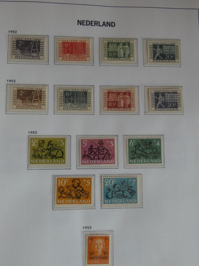 Netherlands 1950/1960 - Stamp collection in a DAVO album #4.3