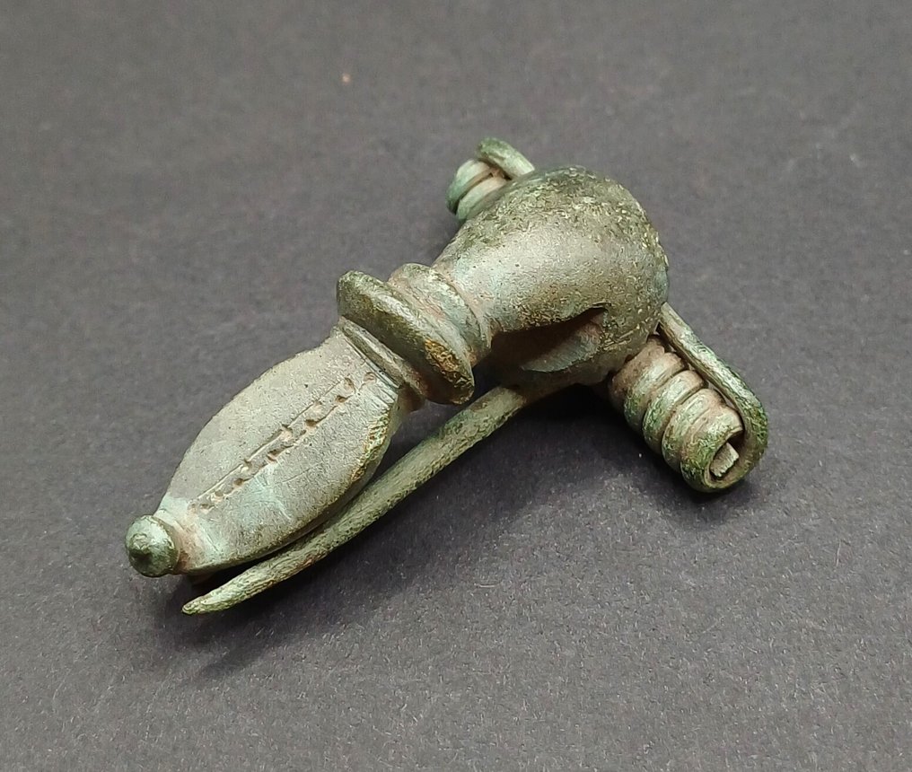 古罗马 黄铜色 小号胸针 - 45 mm  (没有保留价) #1.0