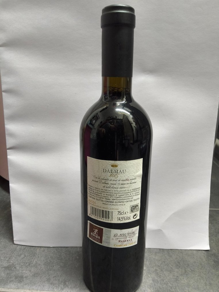 2005 Marques de Murrieta, Dalmau - 里奥哈 Reserva - 1 Bottles (0.75L) #3.2