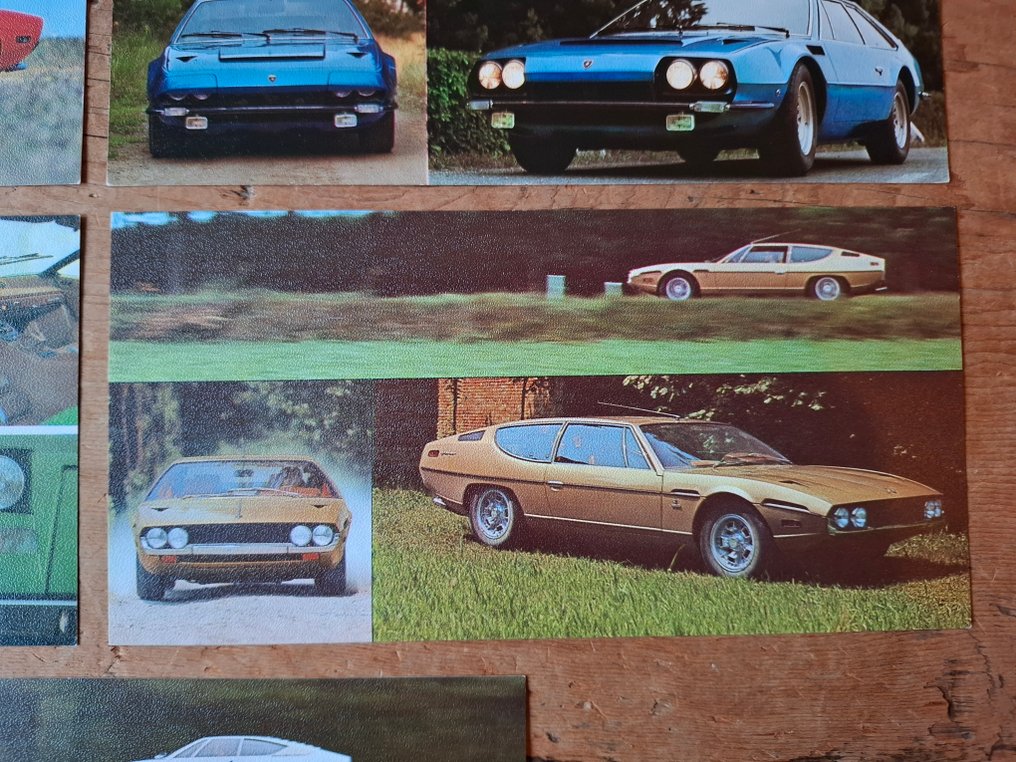 表格 - Lamborghini - Miura SV, Countach, Jarama S, Espada, Urraco P250 #4.3