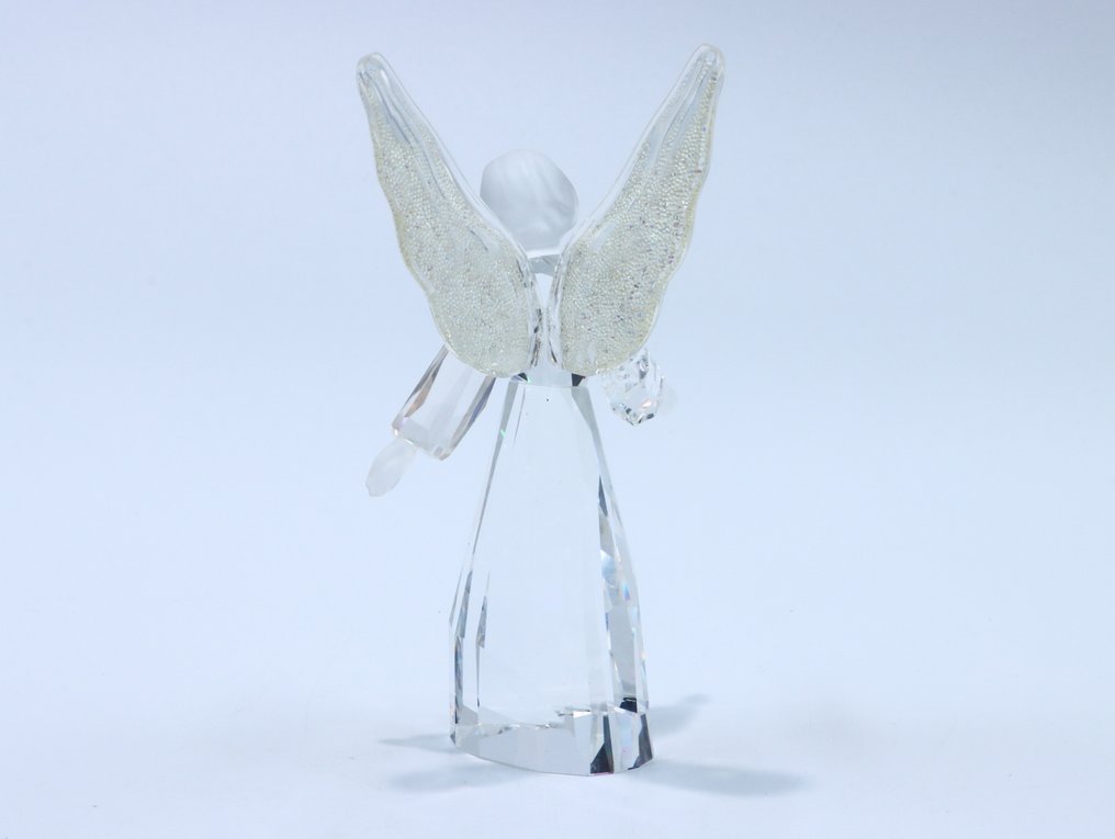 Figure - Swarovski Crystal - Kerstengel (Boxed + certificate) - Crystal #4.3