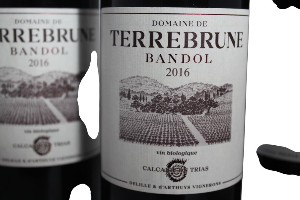 2016 Domaine Terrebrune - Bandol - 3 Flasker (0,75 L) #2.1