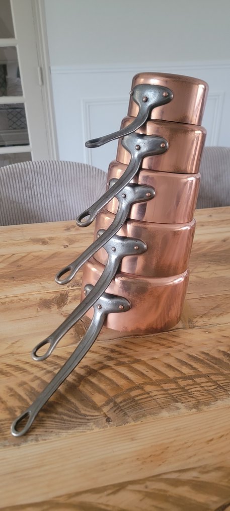 Grydesæt - Kobber, kilde - Kobbergryder #3.2