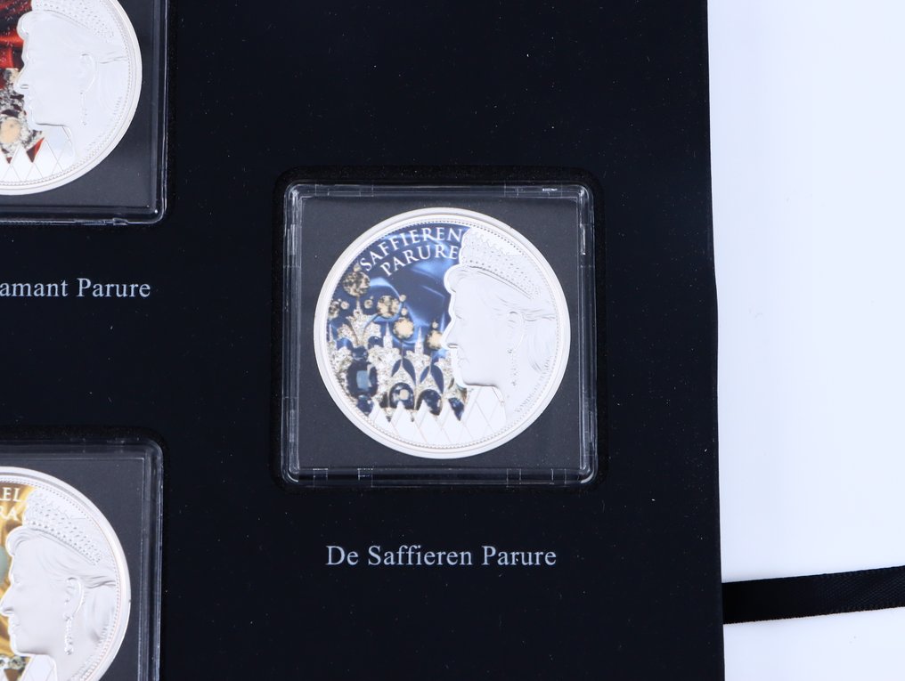 荷兰. Penningen ND "De Koninklijke Schatkamer - Koningin Maxima" (7 stuks) (没有保留价) #4.3