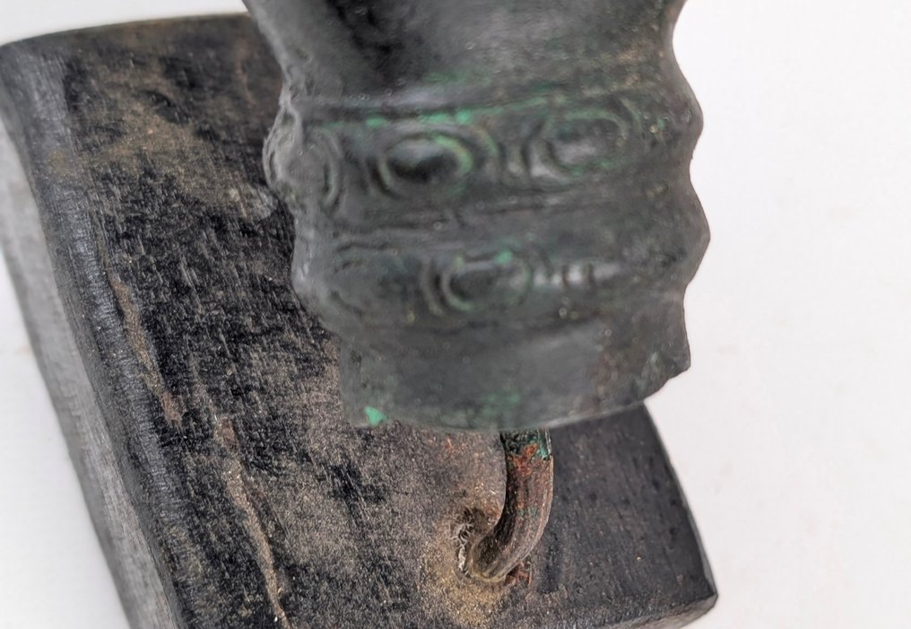 Levensecht beeld Hand van Boeddha met boek - 塑像 - 柬埔寨  (没有保留价) #3.2