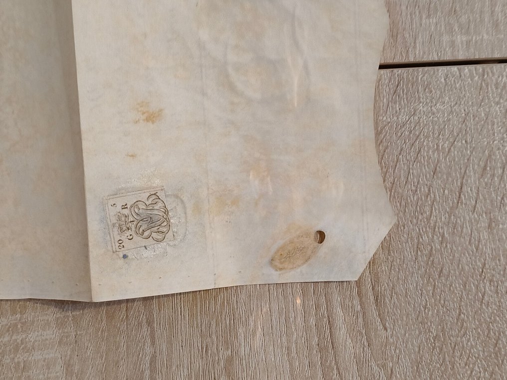 Document - Unknown - Rare 19th Century Vellum Indenture Document, Beautiful hand writing - 1830 #4.3