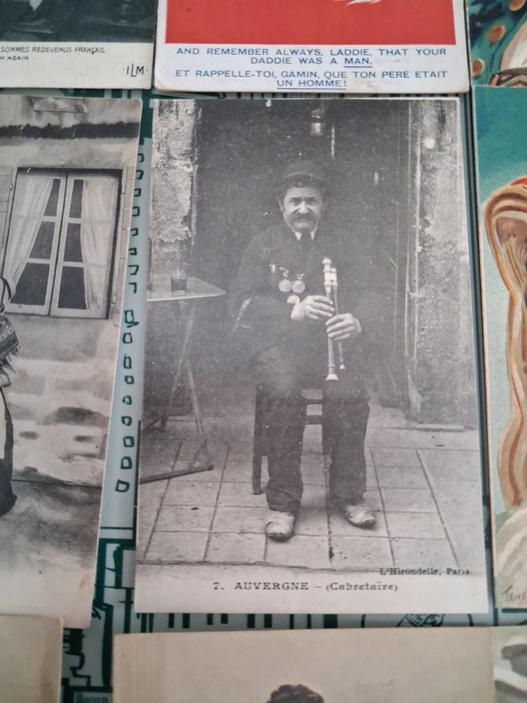 Γαλλία - Γυναίκες (γυναίκες στη δουλειά, στον στρατό, ντυμένες σαν άνδρες, στην ποινική αποικία, ...), Πόλη και τοπία, Διάφορα - Καρτ-ποστάλ (80) - 1910-1940 #1.0