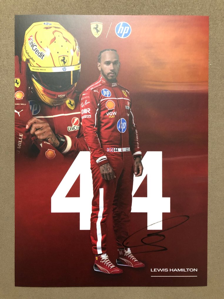 Ferrari HP - Formula Uno - 刘易斯·汉密尔顿 - 2025 - 粉丝卡  #1.0