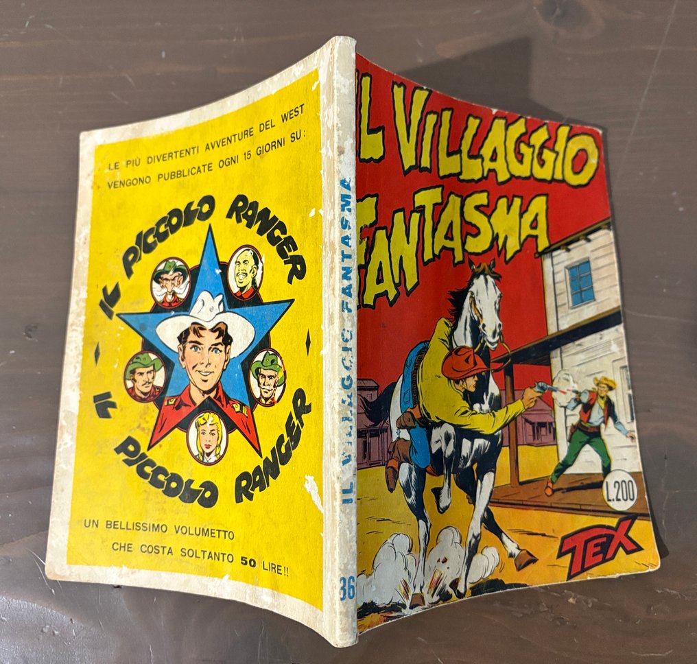 Tex n. 36 aut. 2926 - Il villaggio fantasma - 1 Comic - First edition - 1963 #2.1