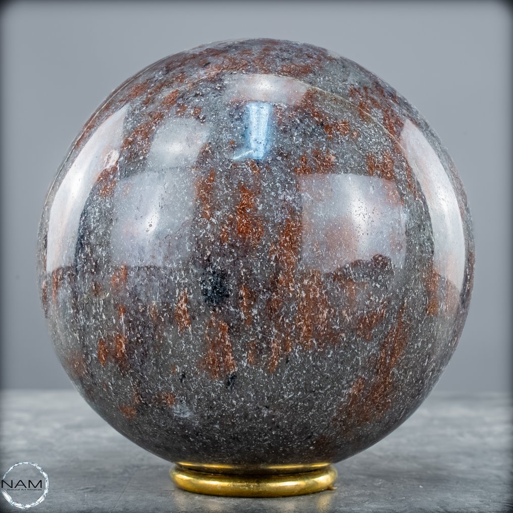 奇幻的孔雀石球 一件光彩、扎根与能量的杰作- 1826.51 g #3.2