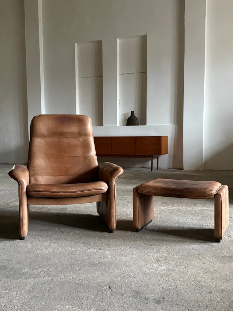 de Sede - 扶手椅子 - DS-50 - 皮革 - 扶手椅 & 脚凳 #1.0