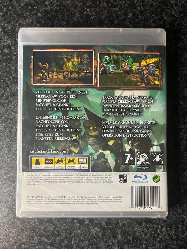 Sony - Playstation 3 (PS3) - Ratchet & Clank Quest For Booty PS3 Sealed PAL - Video game - In original sealed box #4.3