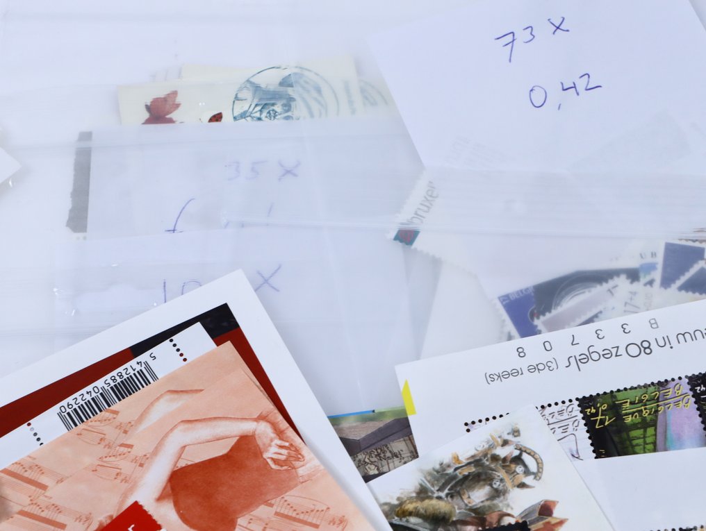 Βέλγιο  - Ονομαστικό μέρος. Αξία €1098,74, #2.1