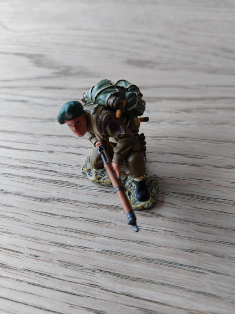 King & Country - Toy figurine DD053 Commando d'attaque anglais WW2 - 2000-2010 - Belgium #1.0