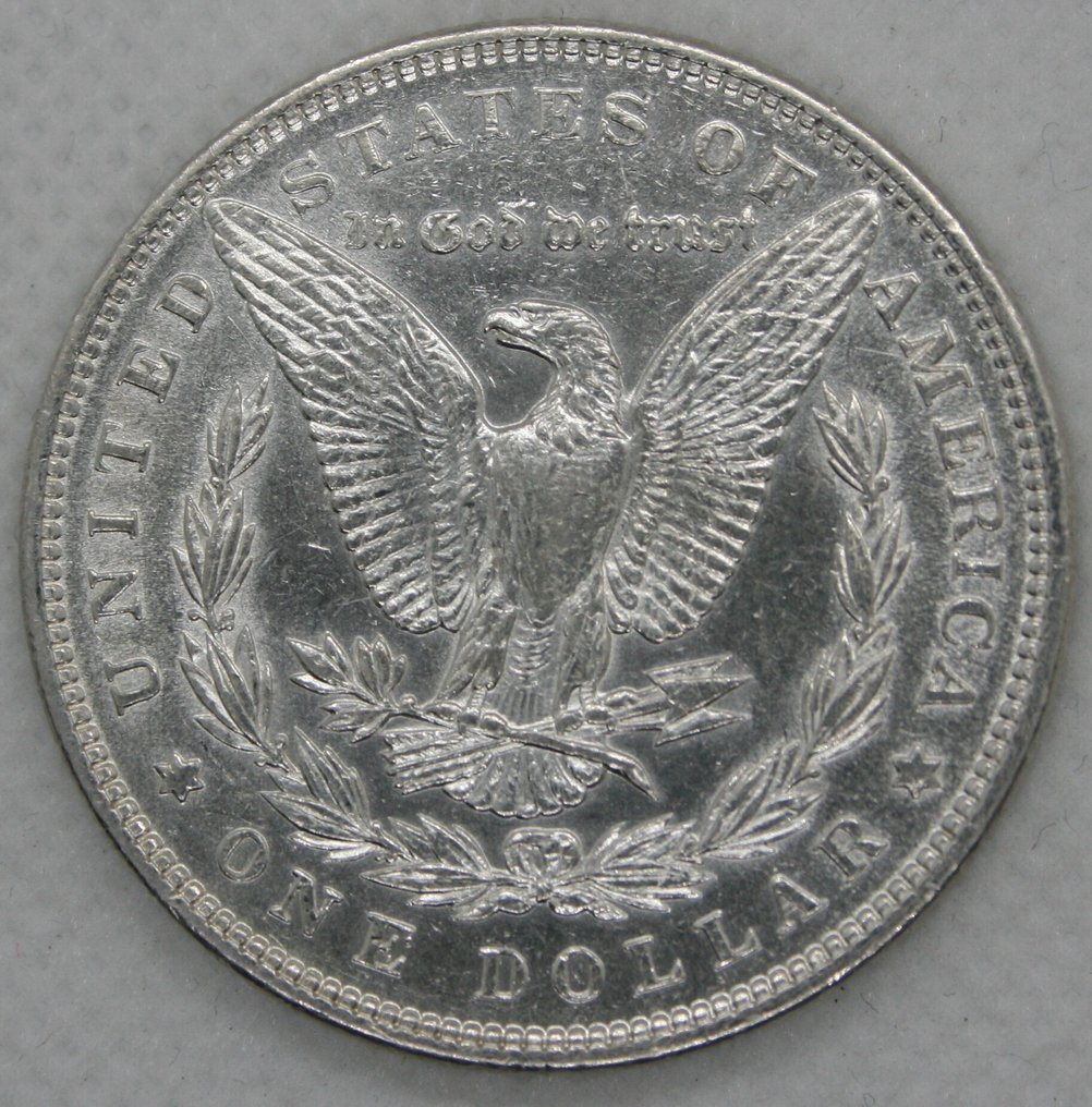 美国. Morgan Dollar 1896  (没有保留价) #1.0