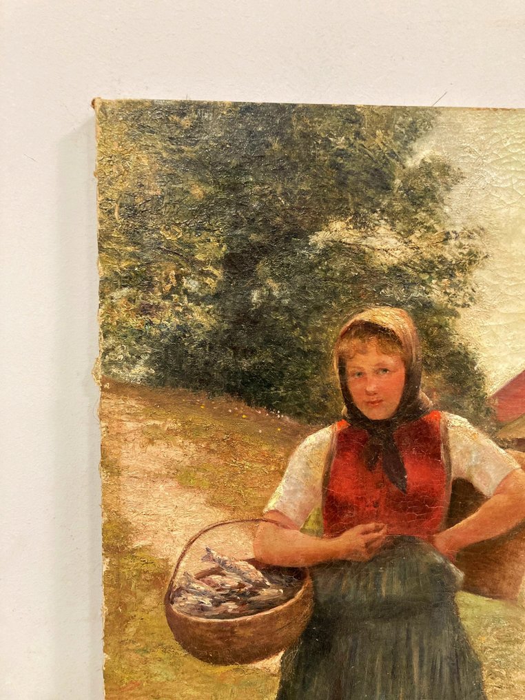 Edmund Edel (1863-1934) - Pescivendola #4.3