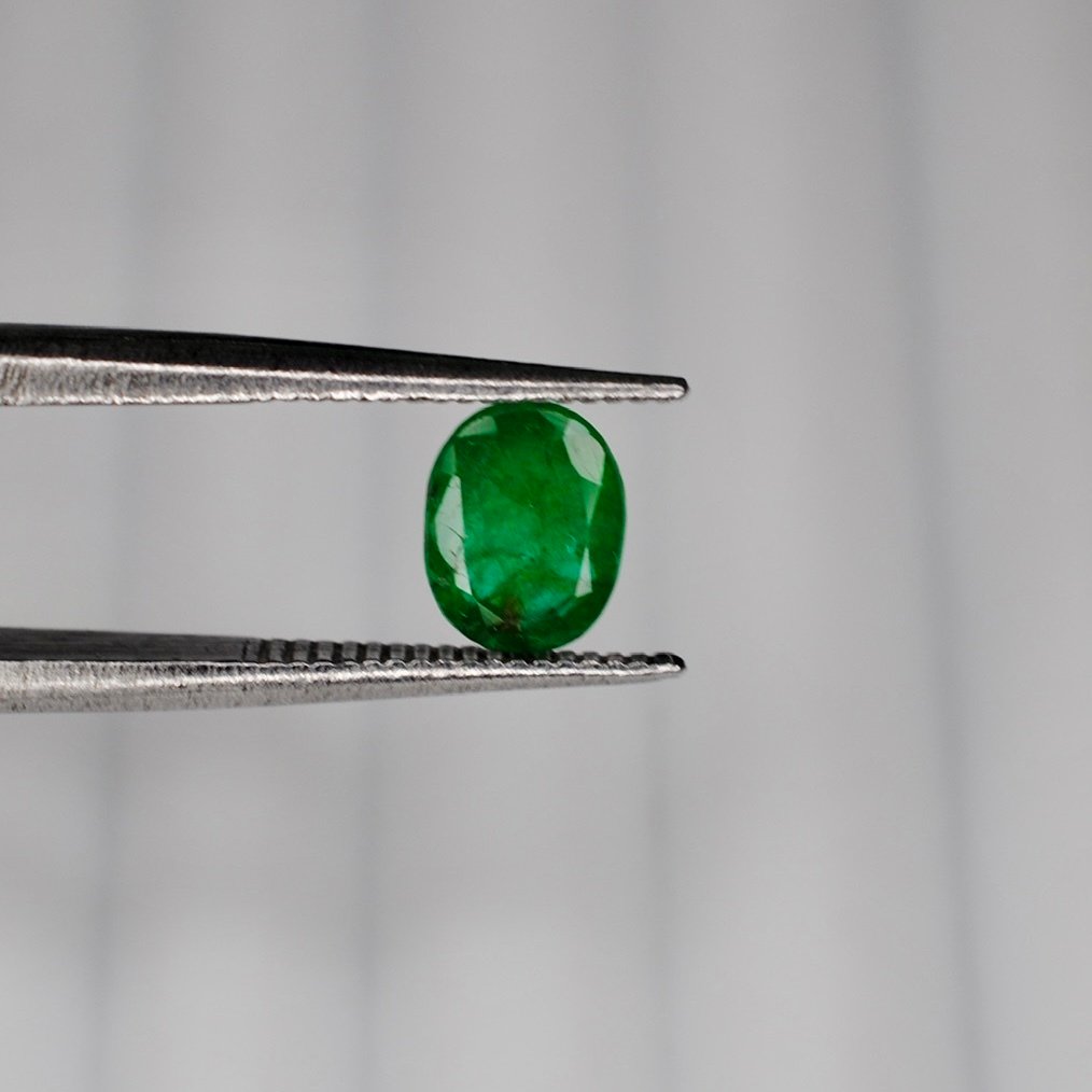 Nincs minimálár Zöld Smaragd - 0.97 ct - Nemzetközi Gemmológiai Intézet (IGI) #1.0