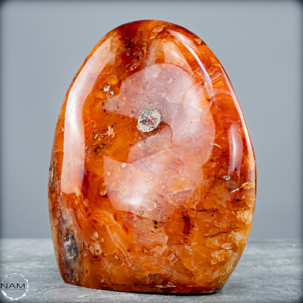 Natural Carnelian freeform from Madagascar of the highest quality- 969.62 g #3.2