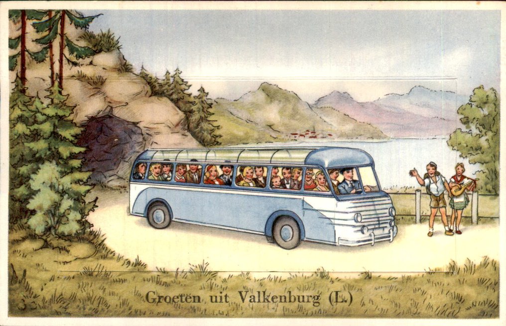 Netherlands - Valkenburg - Postcard (132) - 1900-1960 #1.0