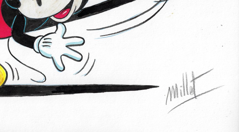 Millet - 1 Watercolour - Mickey Mouse - Vintage Style - 2025 #2.1