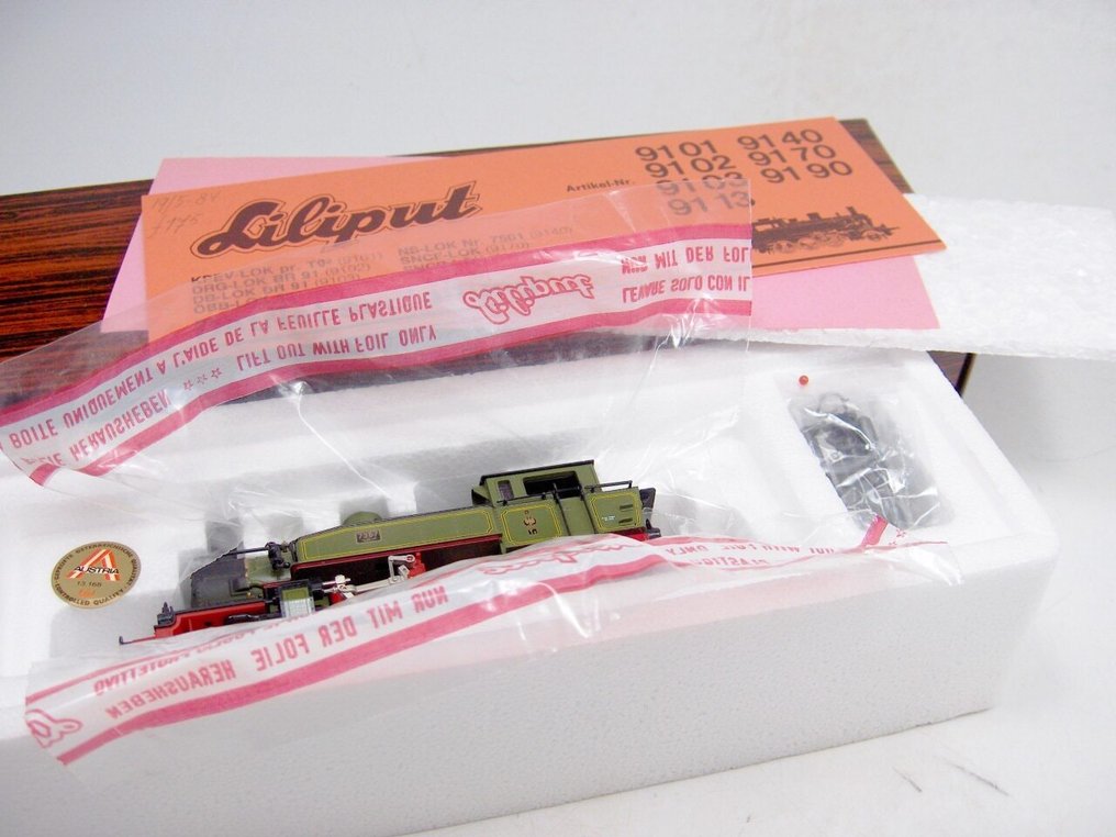 Liliput H0 - 91 01 - 煤水車 (1) - BR 73 法兰克福 - KPEV #4.3