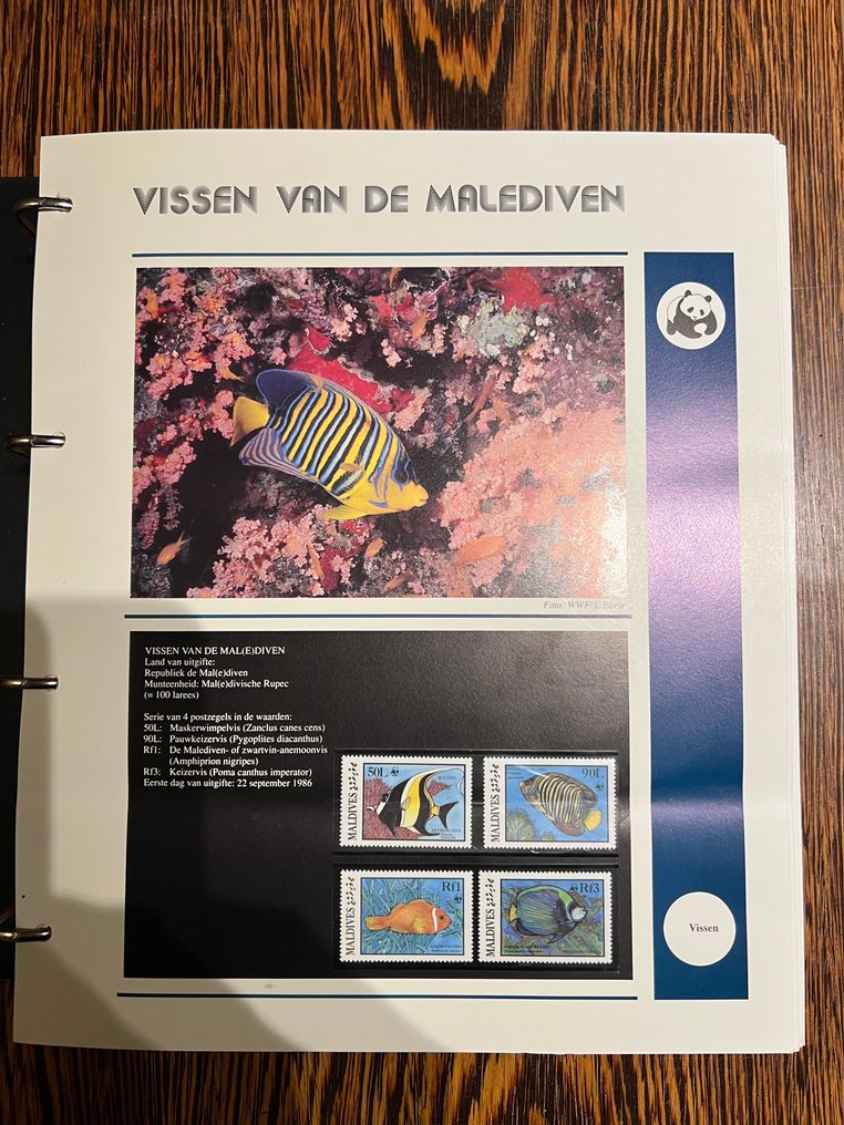 Κόσμος - Συλλογή Edel γραμματοσήμων Παγκόσμιο Ταμείο για τη Φύση #2.1