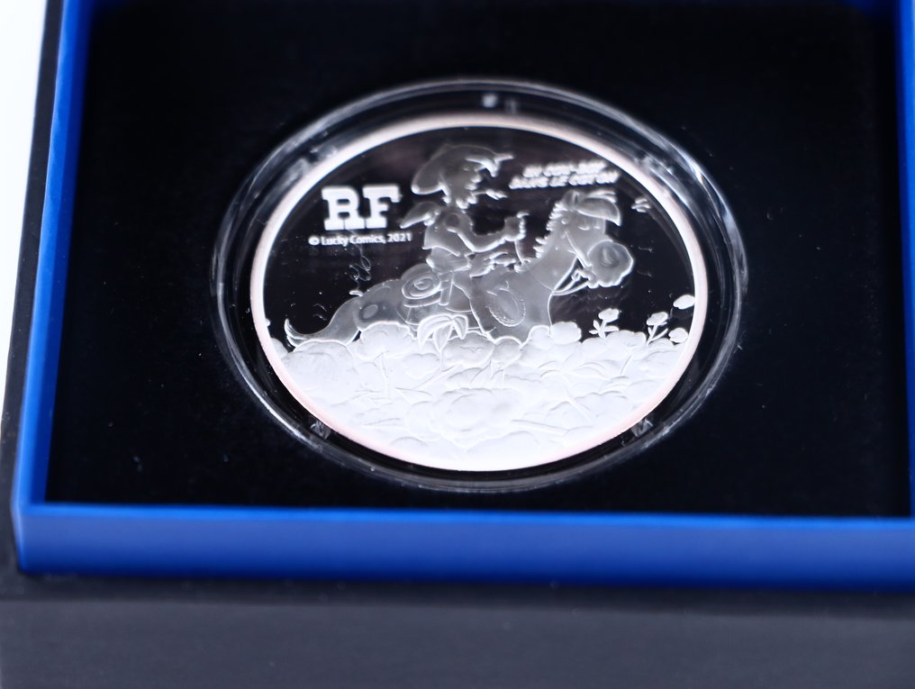 Γαλλία. 10 Euro 2021 "Lucky Luke 75 jaar" (χωρίς τιμή ασφαλείας) #2.1