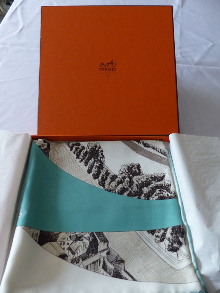 Hermès - Regarde Paris - Foulard #1.0