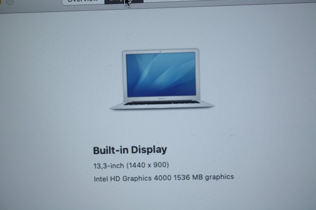 Rare find: Apple MacBook Air 13 inch (Mid 2012) - Core i5 1.8Ghz CPU - 4 GB RAM - 128GB SSD - Portatile - con macOS Catalina #4.3