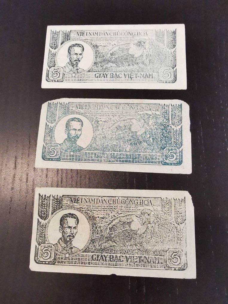 Βιετνάμ. - 10 x 5 Dong ND (1948) - Pick 17a  (χωρίς τιμή ασφαλείας) #4.3