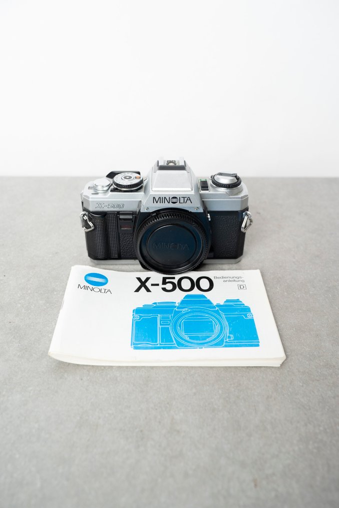 Minolta X-500 + manual Egylencsés reflex fényképezőgép (SLR) #1.0