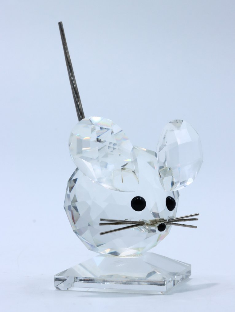 Figure - Swarovski - Muis (Boxed + certificate) - Crystal #1.0