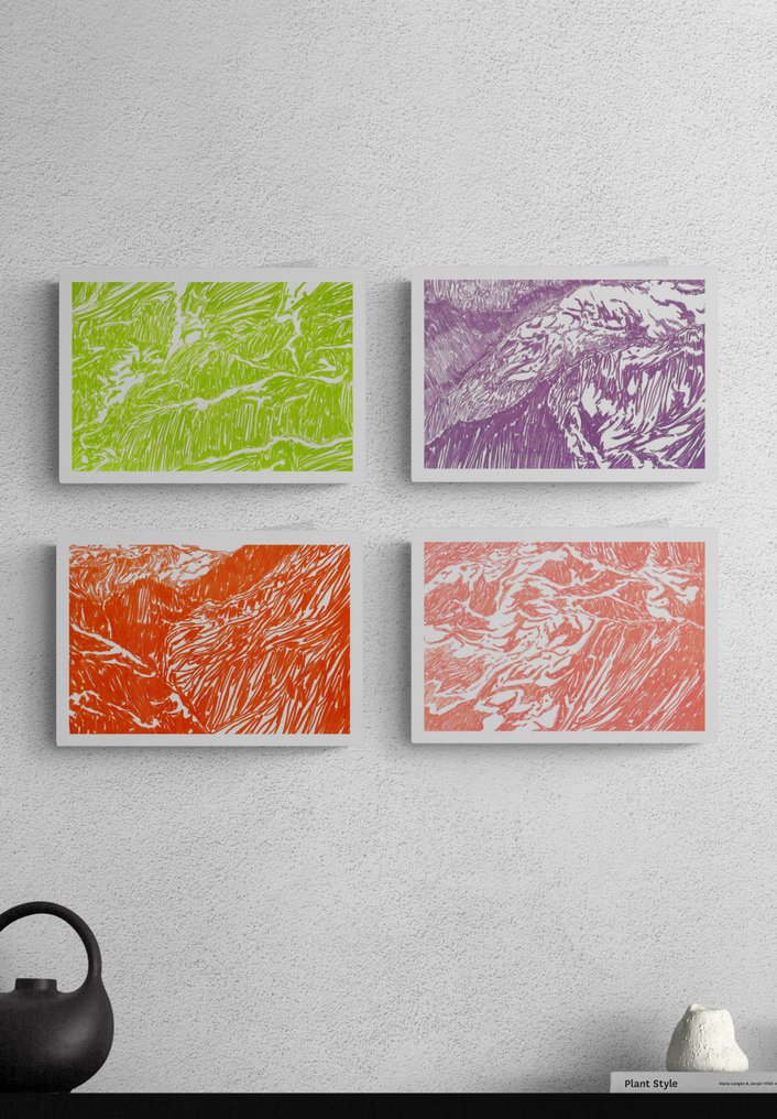 N. Magro - Collectables: “Four Norwegian Mountains” #2.1