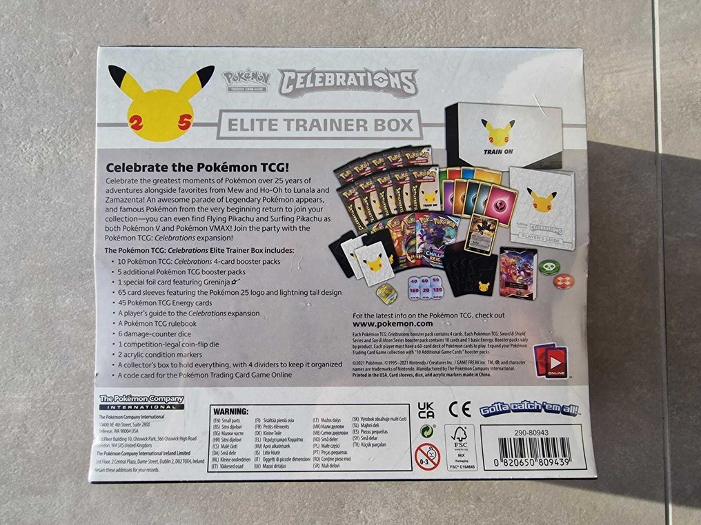 Pokémon - 1 Elite trainer box - Elite Trainer Box Sealed - Various sets #1.0