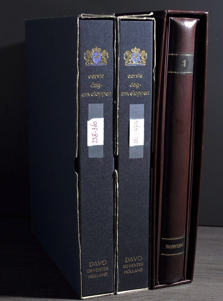 Ολλανδία - Συλλογή FDCs μεταξύ 1953/2003 σε διάφορα άλμπουμ, όπου καλύτερα #1.0