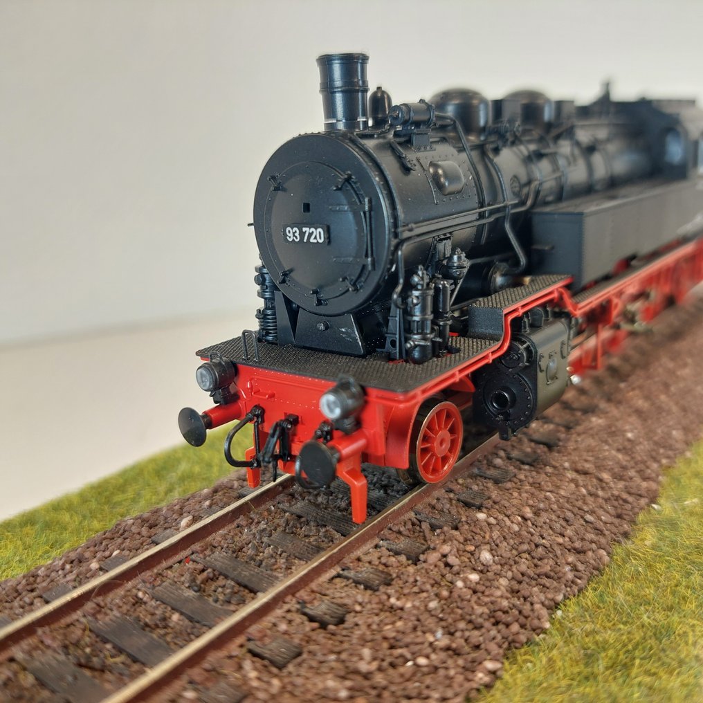 Roco H0 - 43255 - Locomotiva com vagão de carvão (1) - BR 93 720 - DB #3.2