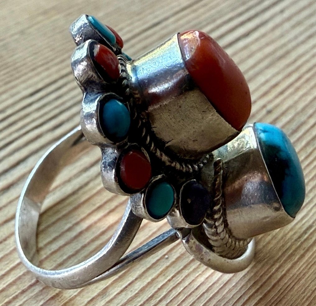 點睛戒指 - 美國 納瓦荷復古戒指  (沒有保留價) #2.1