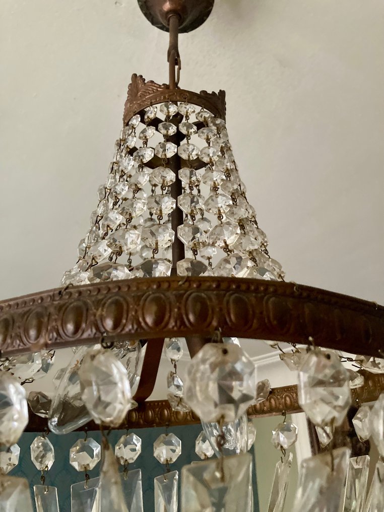 Csillár - Üveg, Fém - Lustre hőlégballon #3.2