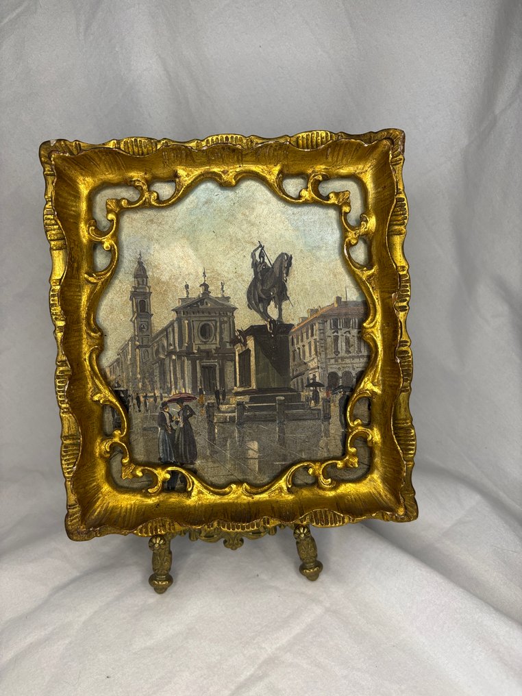 意大利学校 (XIX) - Veduta di città #2.1