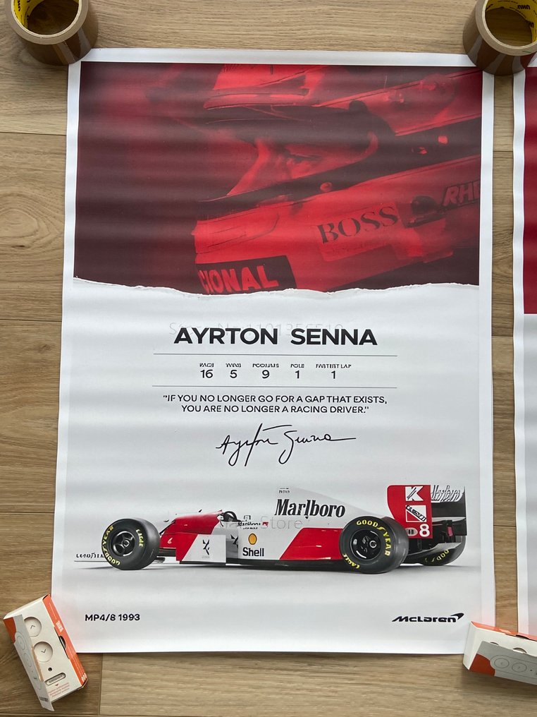 Sign - Formule 1 - Ayrton Senna #3.2