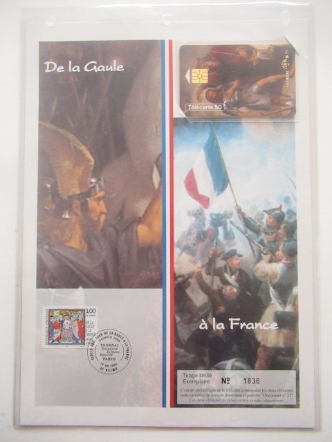 Γαλλία - Σπάνια συλλογή περιορισμένης έκδοσης με ενθέματα και τηλεκαρτες. #1.0
